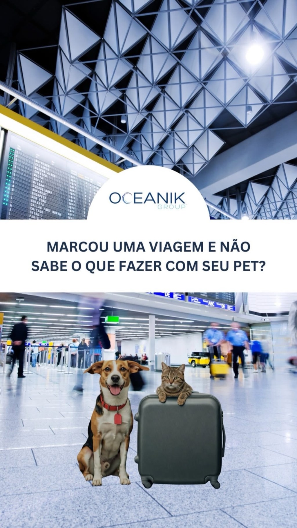 Você está preparado para viajar com seu pet para o exterior? Não caia em ciladas! Procure profissionais sérios e que entendem do&nbsp;assunto.