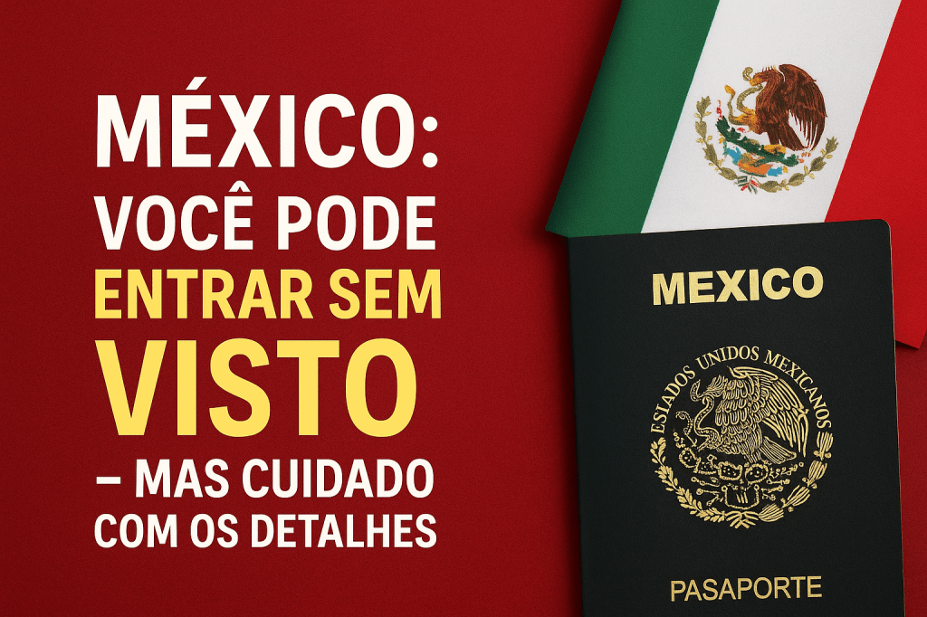 🇲🇽México: você pode entrar sem visto — mas cuidado com os&nbsp;detalhes