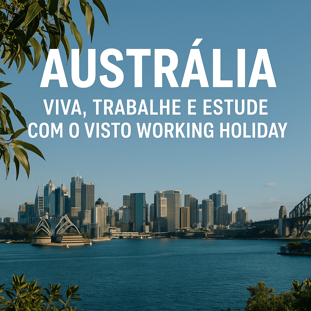 🇦🇺Working Holiday Visa para a Austrália: viaje, trabalhe e estude por até 1&nbsp;ano
